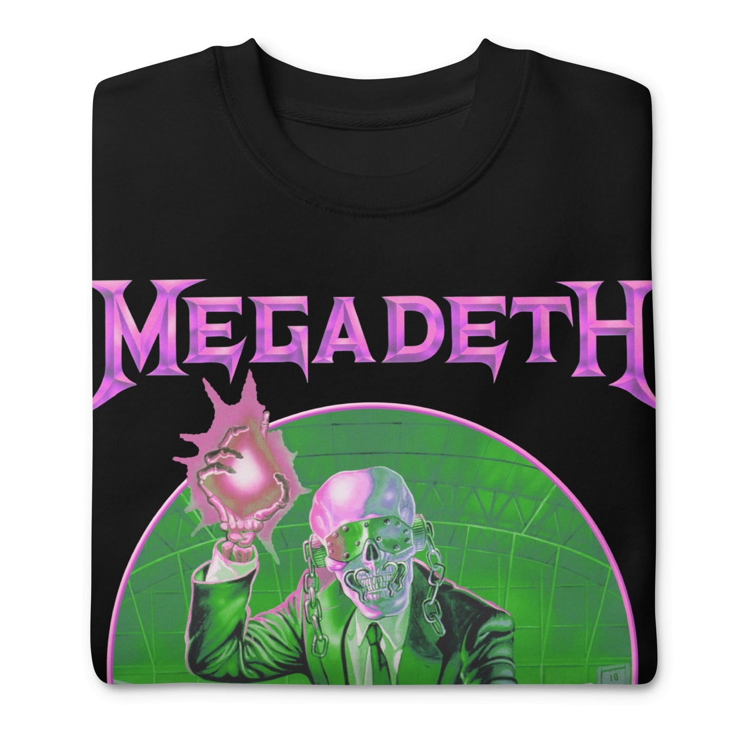Megadeth Megadeth - Purple Rust Jumbo Print Sweatshirt