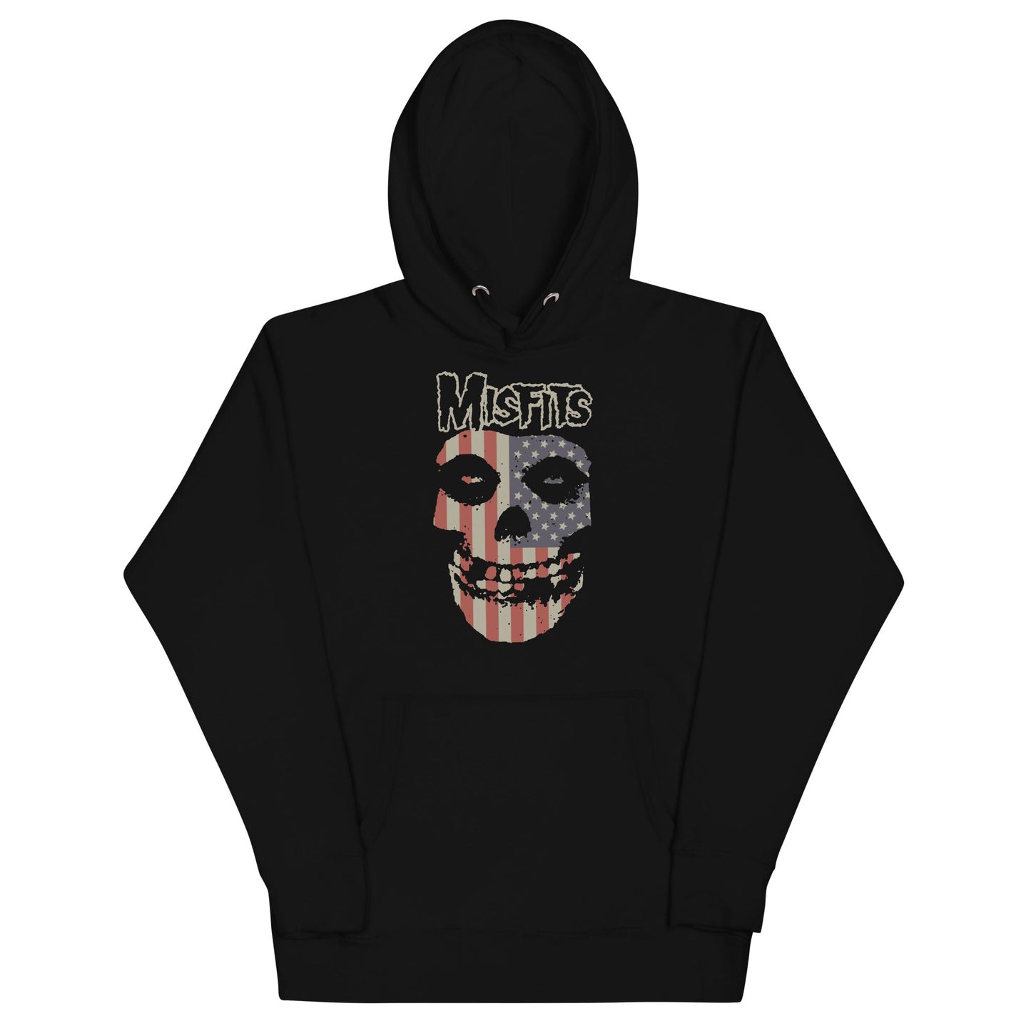 Misfits Misfits - USA Skull Hoodie