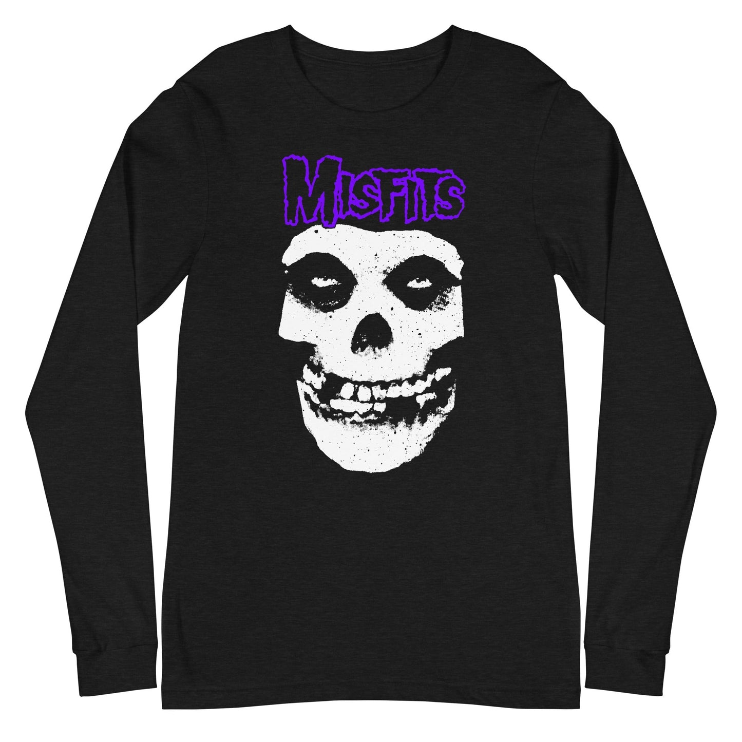 Misfits Misfits - Purple Skull Long Sleeve T-Shirt