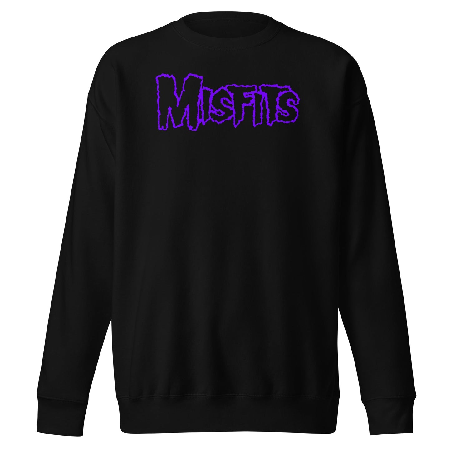 Misfits Misfits - Purple Drip Logo Sweatshirt