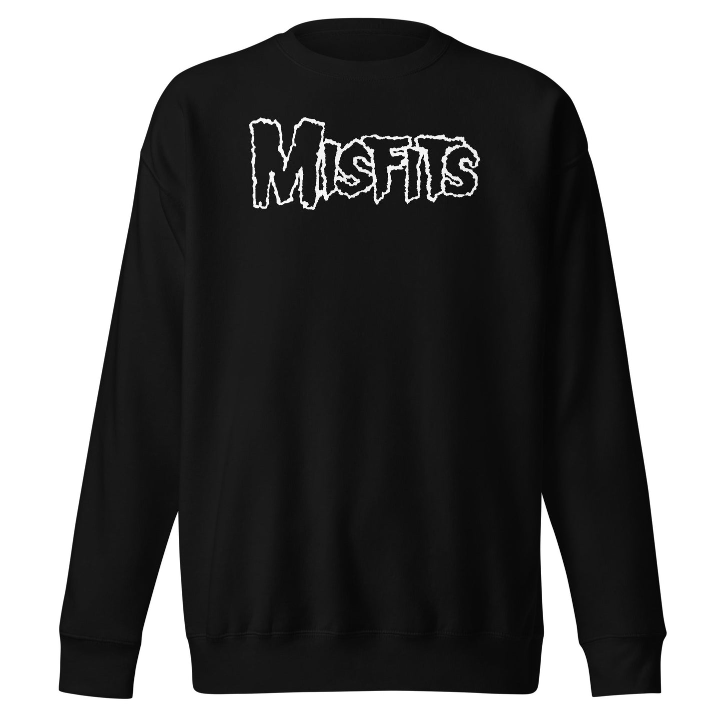 Misfits Misfits - White Drip Logo Sweatshirt
