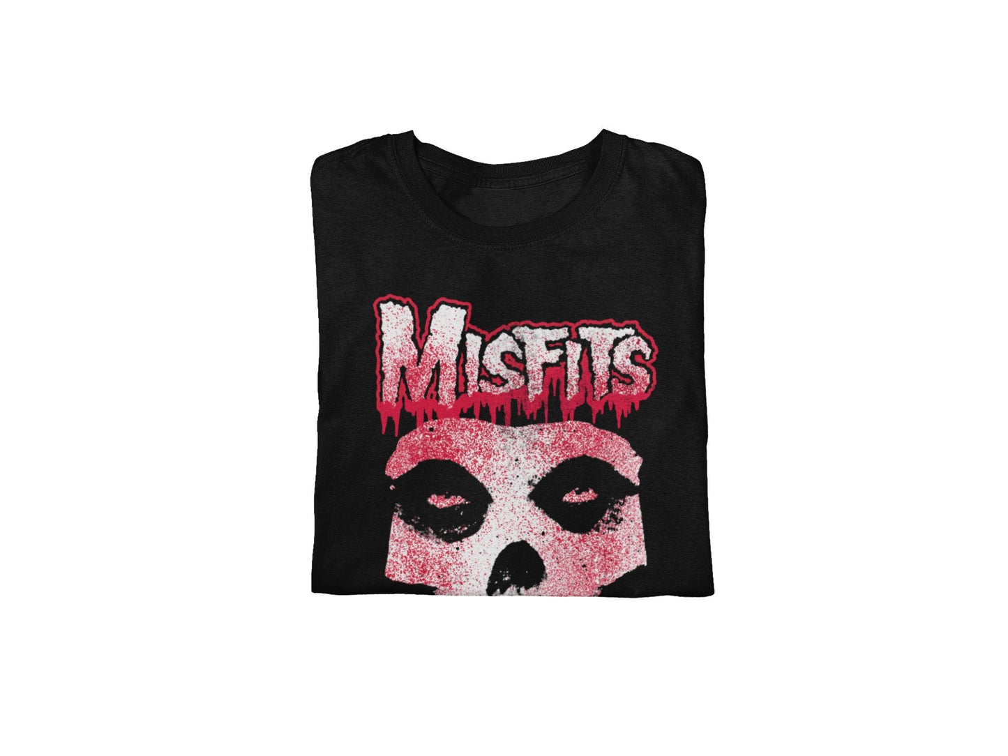 Misfits Misfits - Tagged Skull Jumbo Print T-Shirt