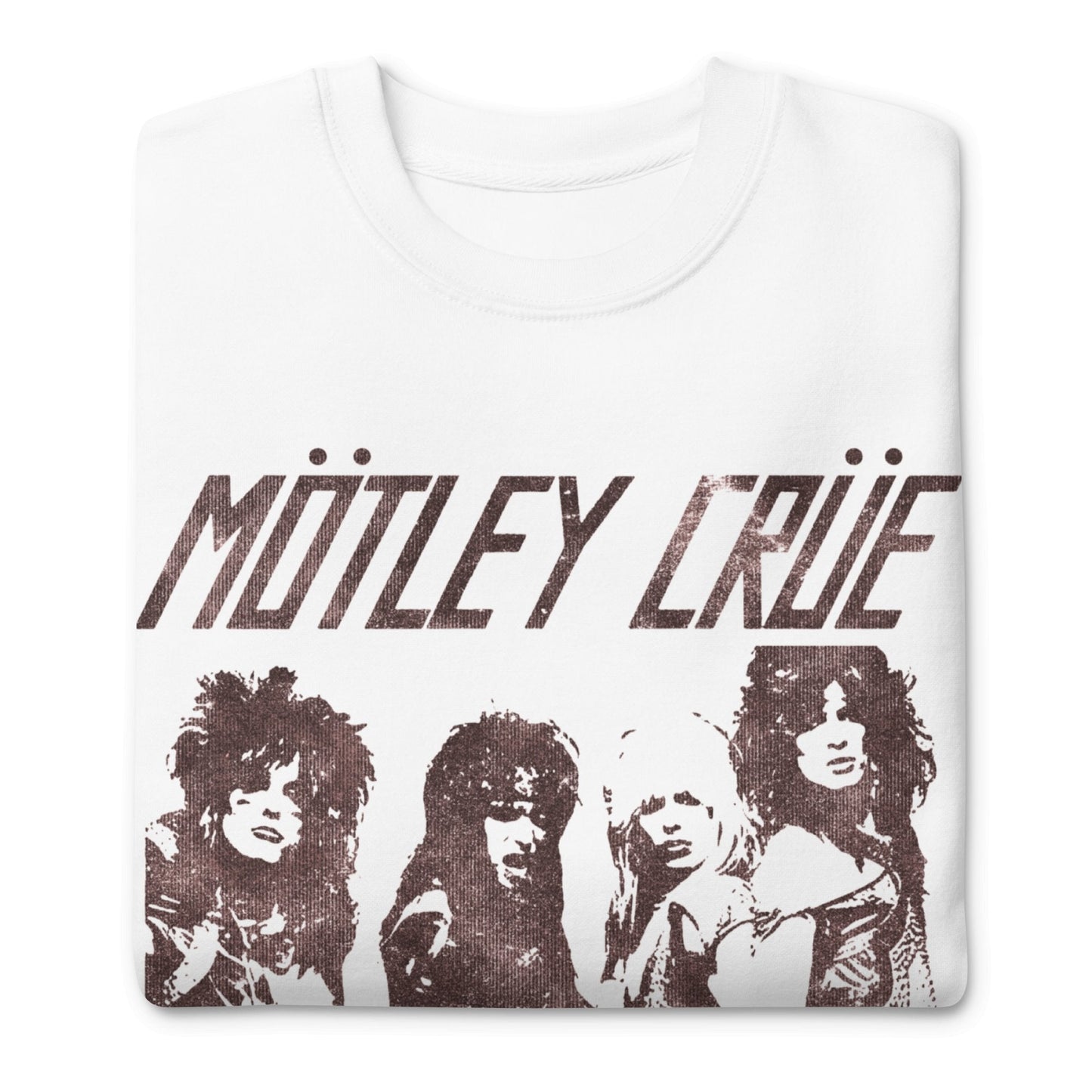 Motley Crue Motley Crue - '82 Santa Monica Jumbo Print Sweatshirt