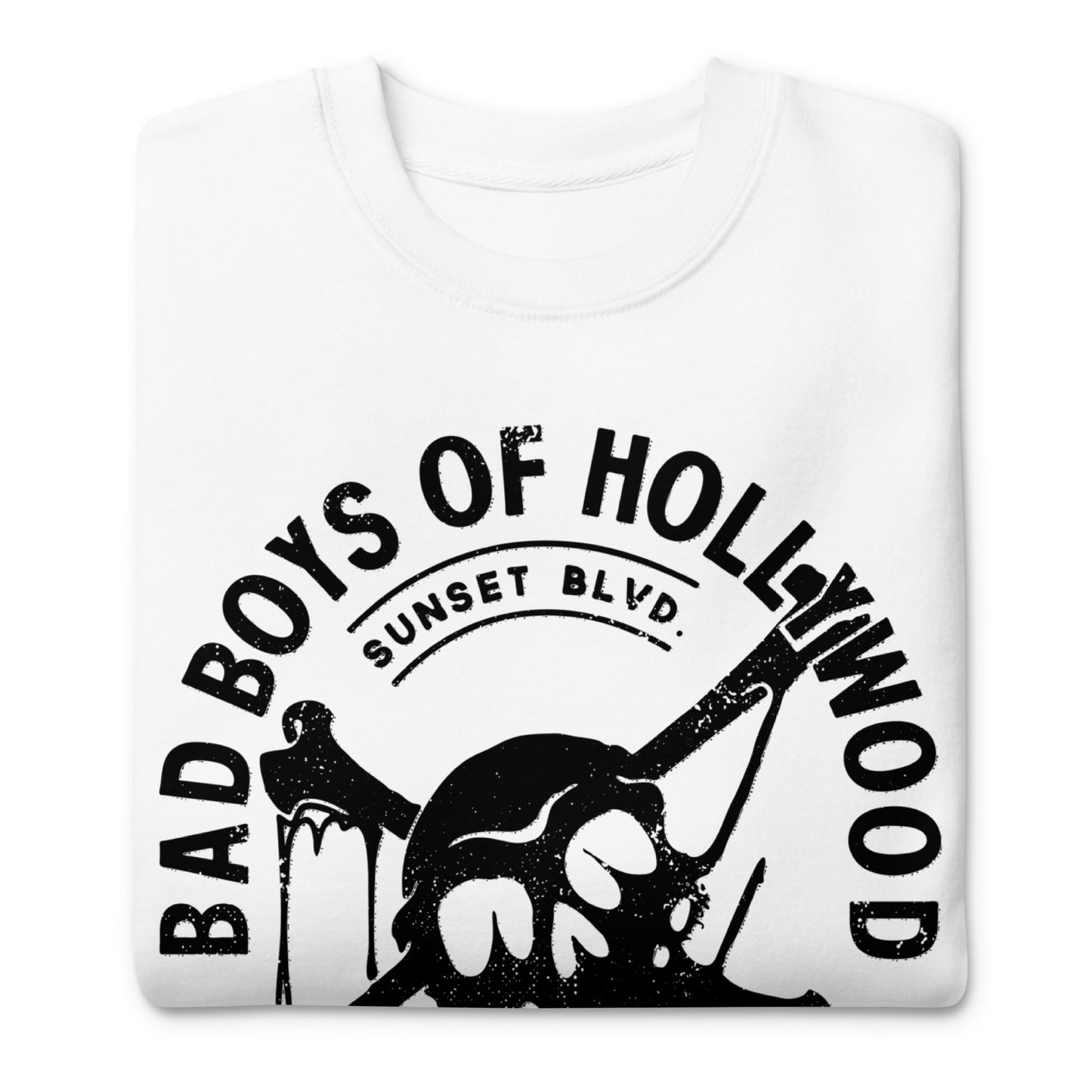 Motley Crue Motley Crue - Bad Boys of Hollywood Jumbo Print Sweatshirt