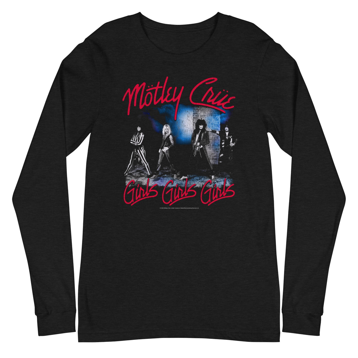 Motley Crue Motley Crue - Girls Girls Girls Long Sleeve T-Shirt