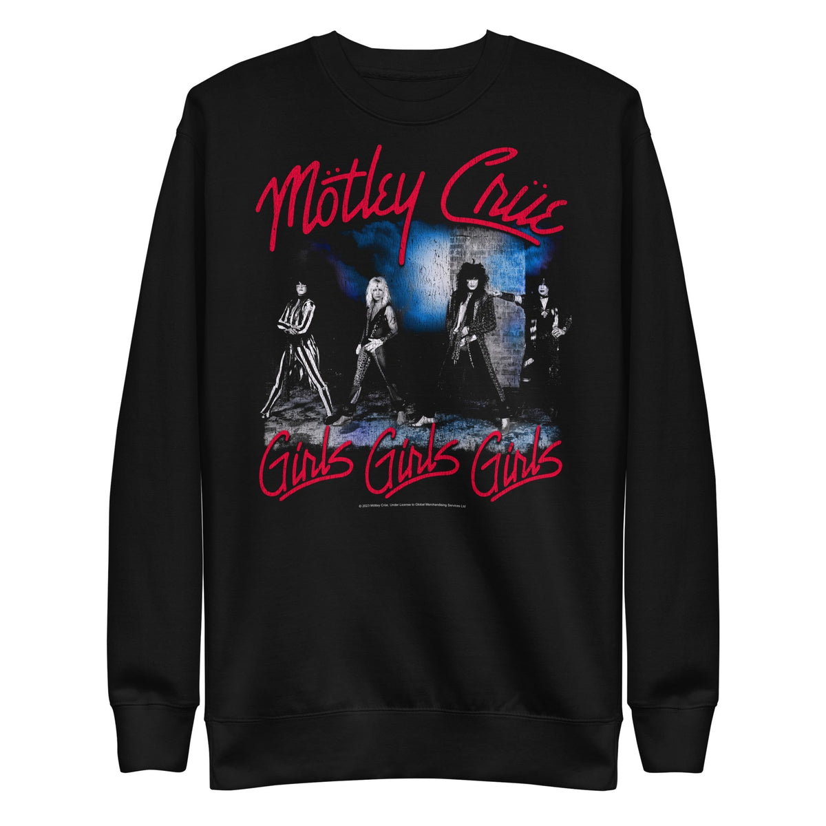Motley Crue Motley Crue - Girls Girls Girls Sweatshirt