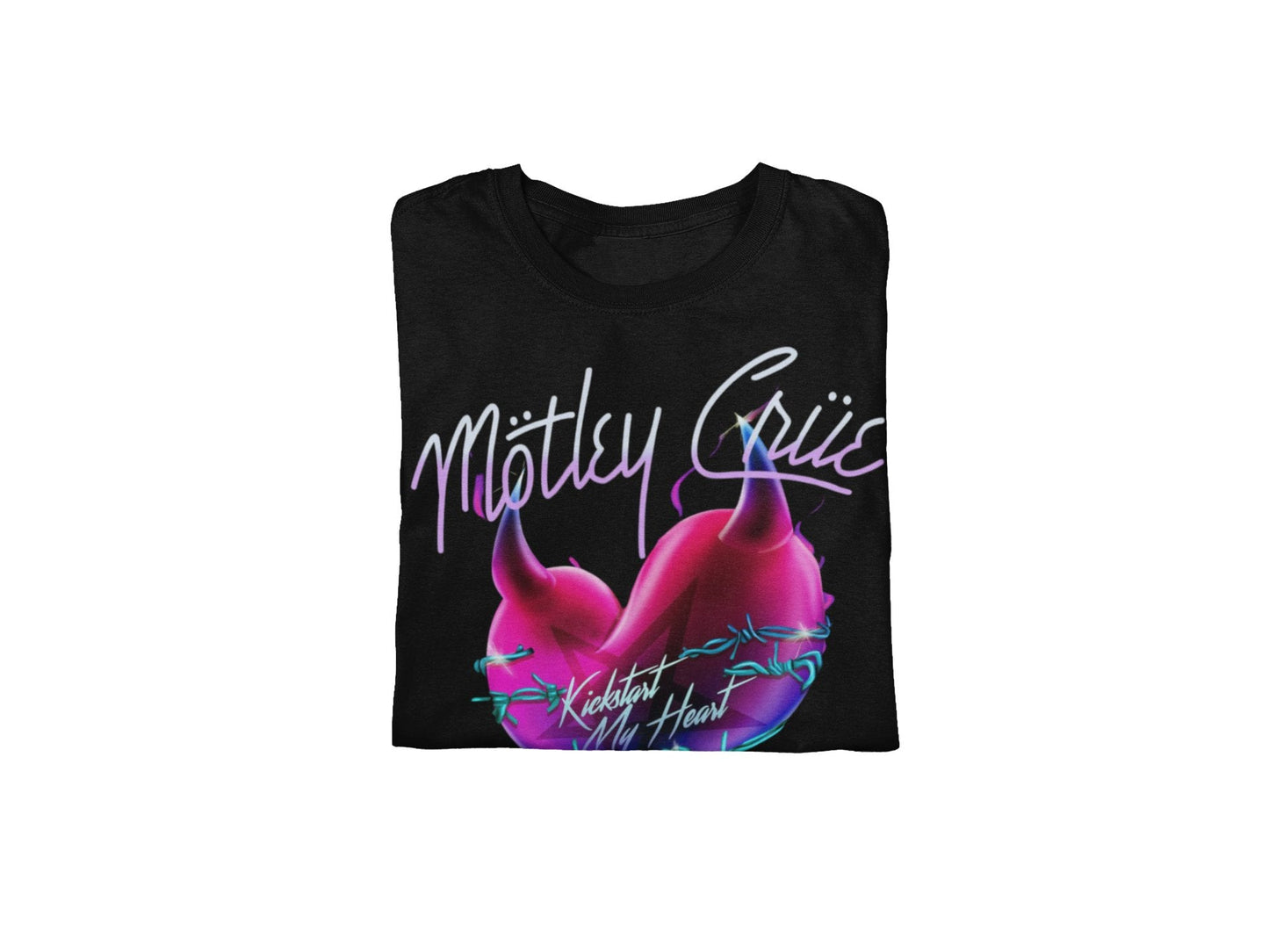 Motley Crue Motley Crue - Kickstart Jumbo Print T-Shirt