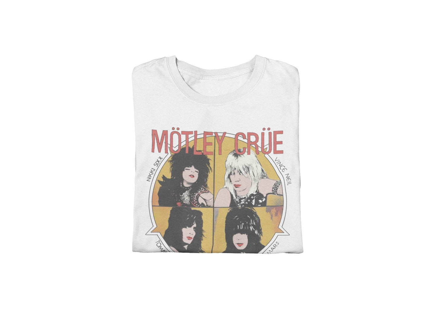 Motley Crue Motley Crue - Shout 83/84 Tour Jumbo Print T-Shirt