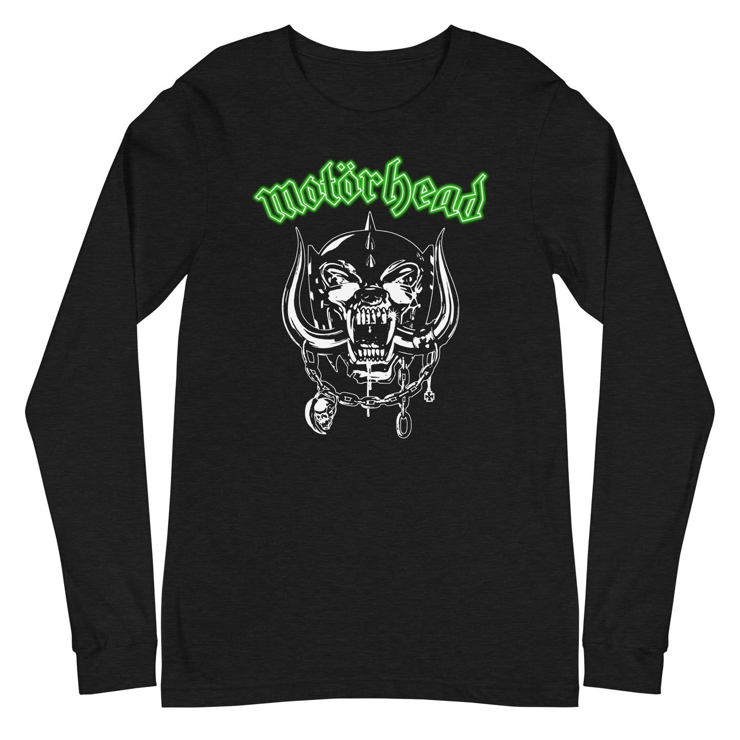 Motorhead Motorhead - Green Logo Long Sleeve T-Shirt