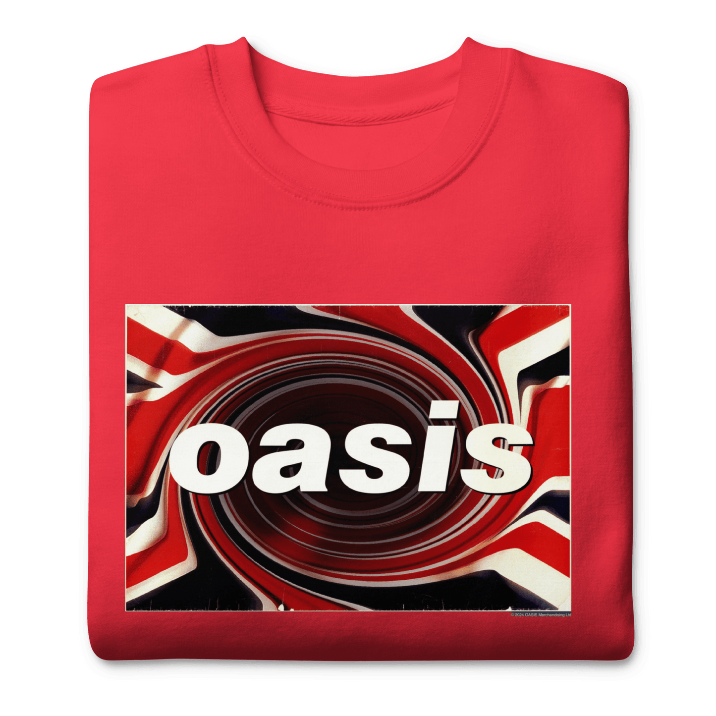 Oasis Oasis - Union Jack Jumbo Print Sweatshirt