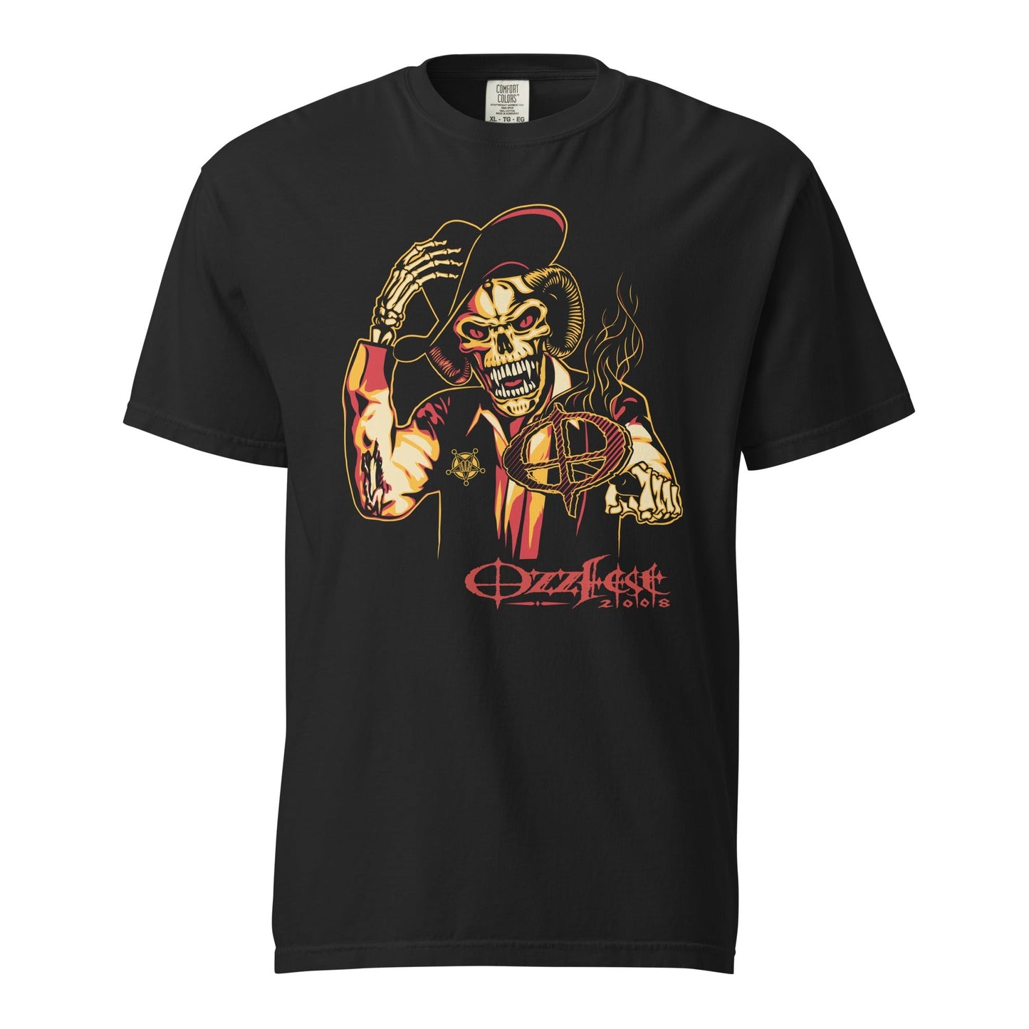 Ozzy Osbourne Ozzy Osbourne - Vintage 2008 Ozzfest Mineral Wash T-Shirt