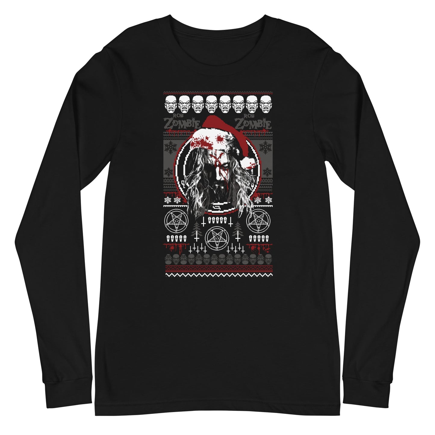 Rob Zombie Rob Zombie - Merry Christmas Long Sleeve T-Shirt