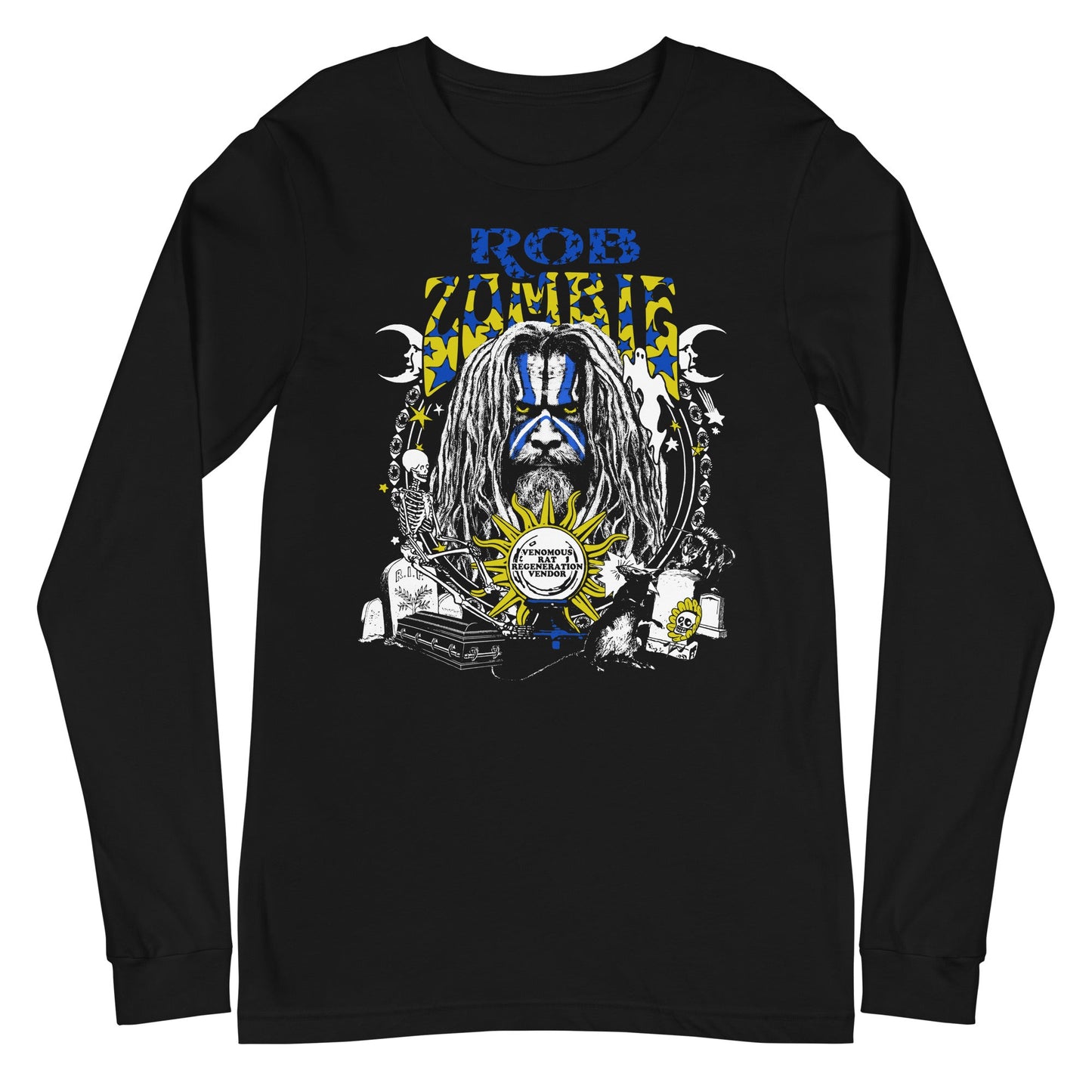 Rob Zombie Rob Zombie - Venemous Rat Long Sleeve T-Shirt