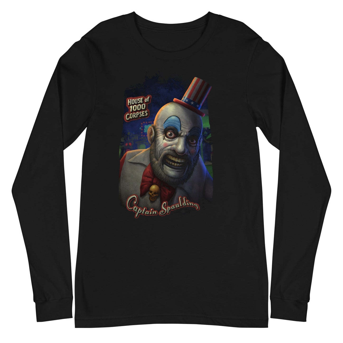 Rob Zombie Rob Zombie - Captain Spaulding Long Sleeve T-Shirt