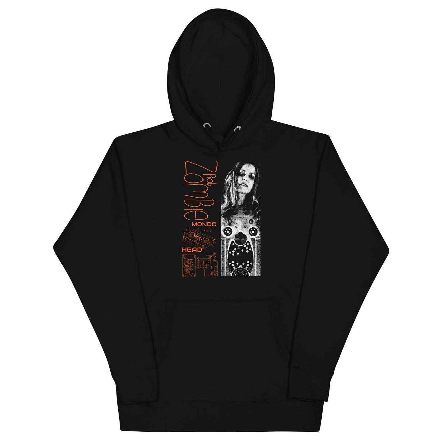Rob Zombie Rob Zombie - Mondo Head Hoodie