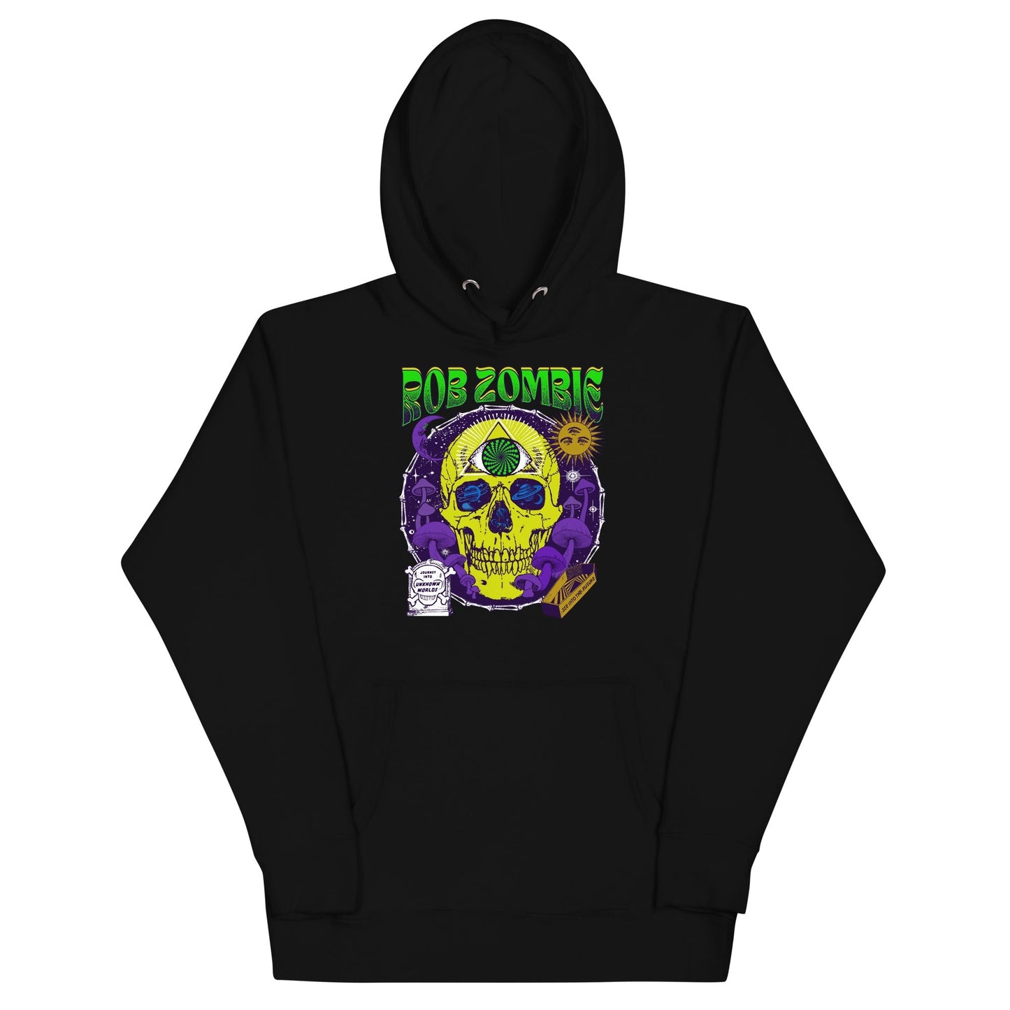 Rob Zombie Rob Zombie - Yellow Skull Hoodie