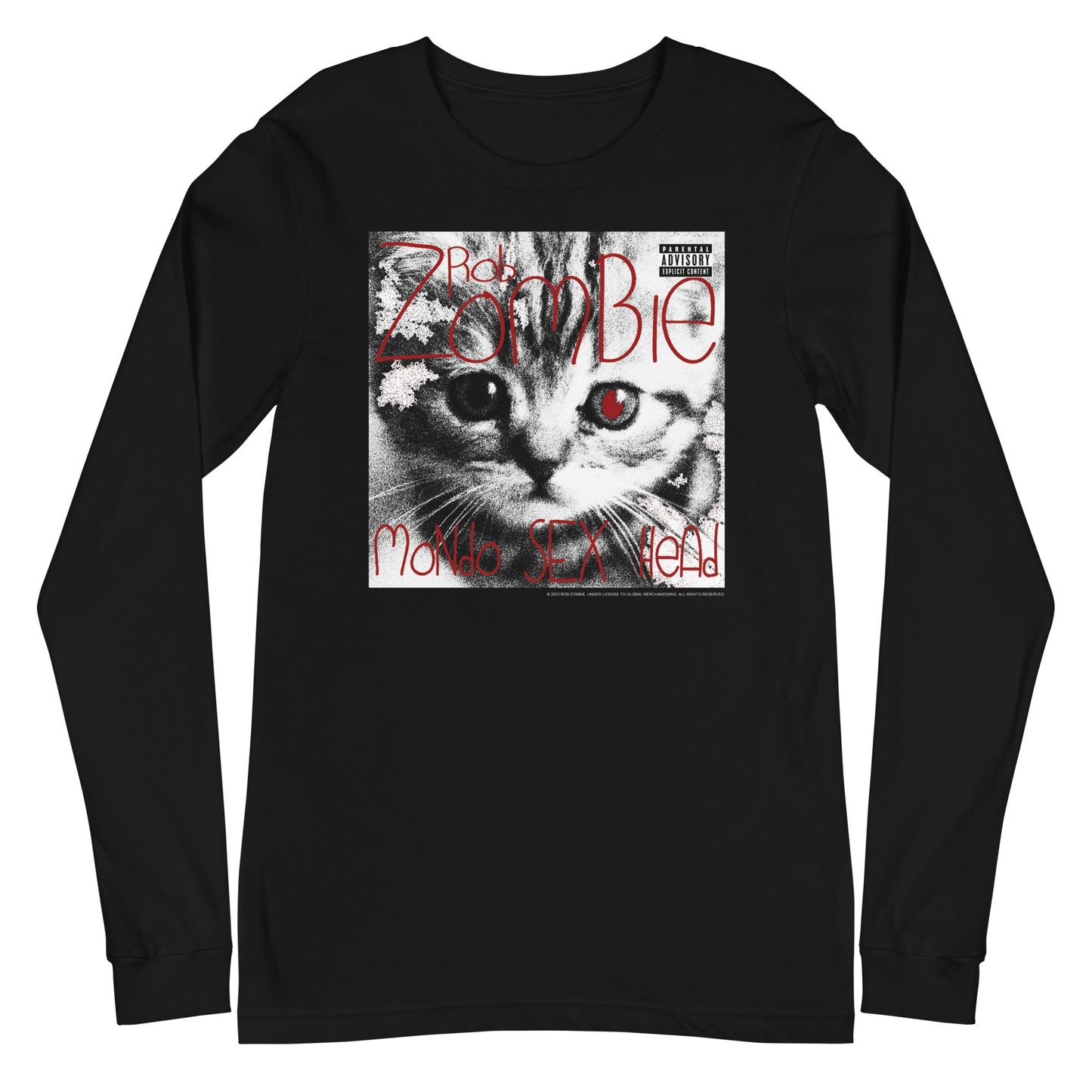 Rob Zombie Rob Zombie - Mondo Sex Head Long Sleeve T-Shirt