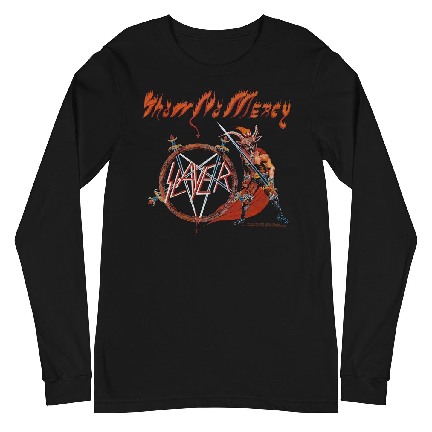 Slayer Slayer - Mercy Sword Long Sleeve T-Shirt