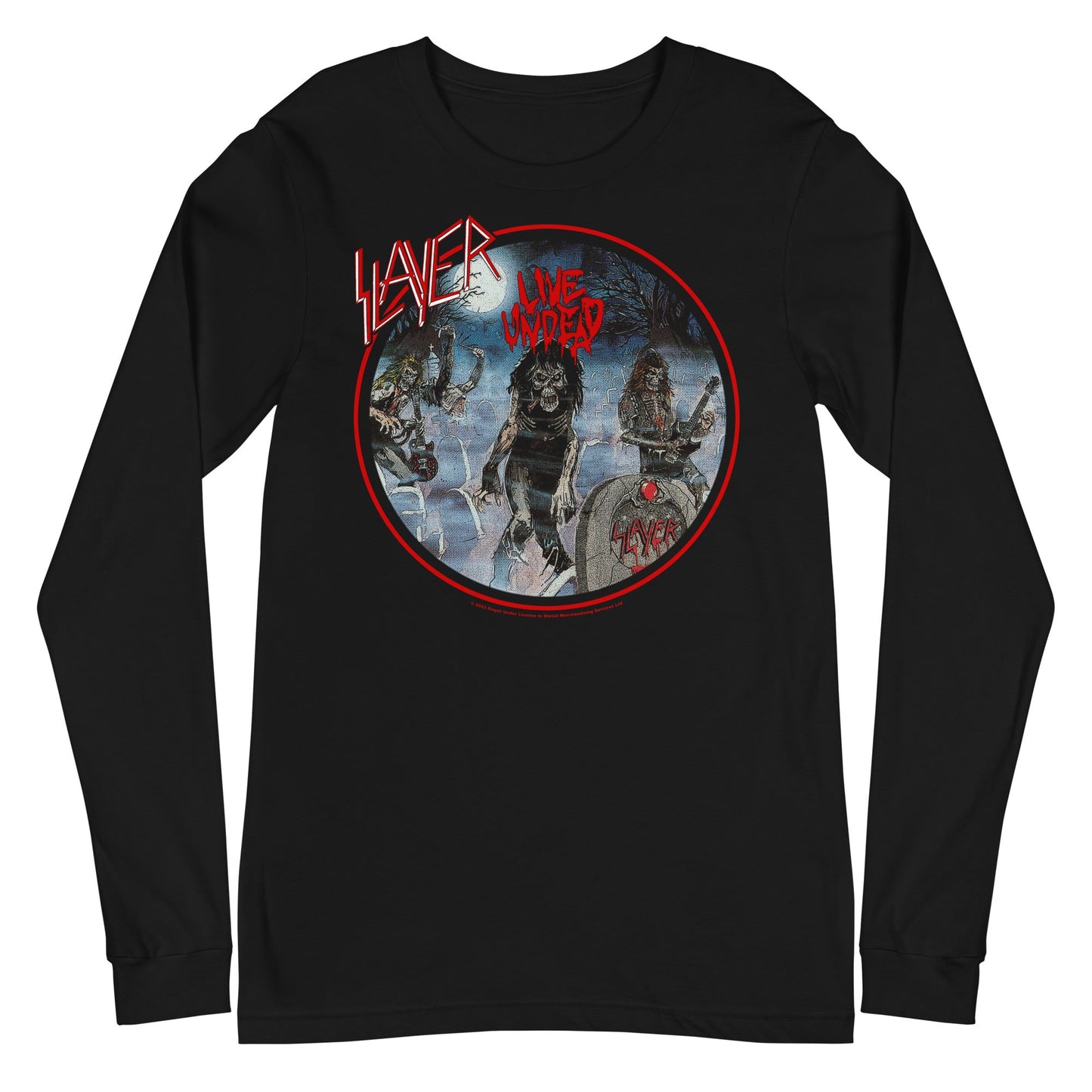 Slayer Slayer - Death Rock Long Sleeve T-Shirt