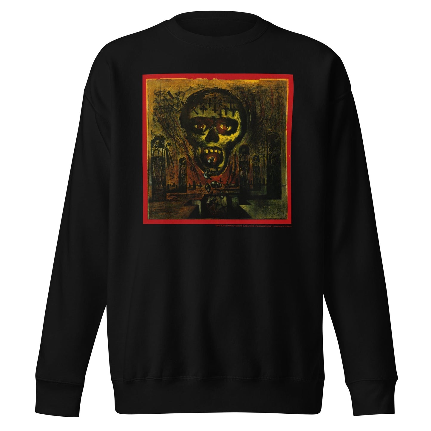 Slayer Slayer - Painted Skull Sweatshirt