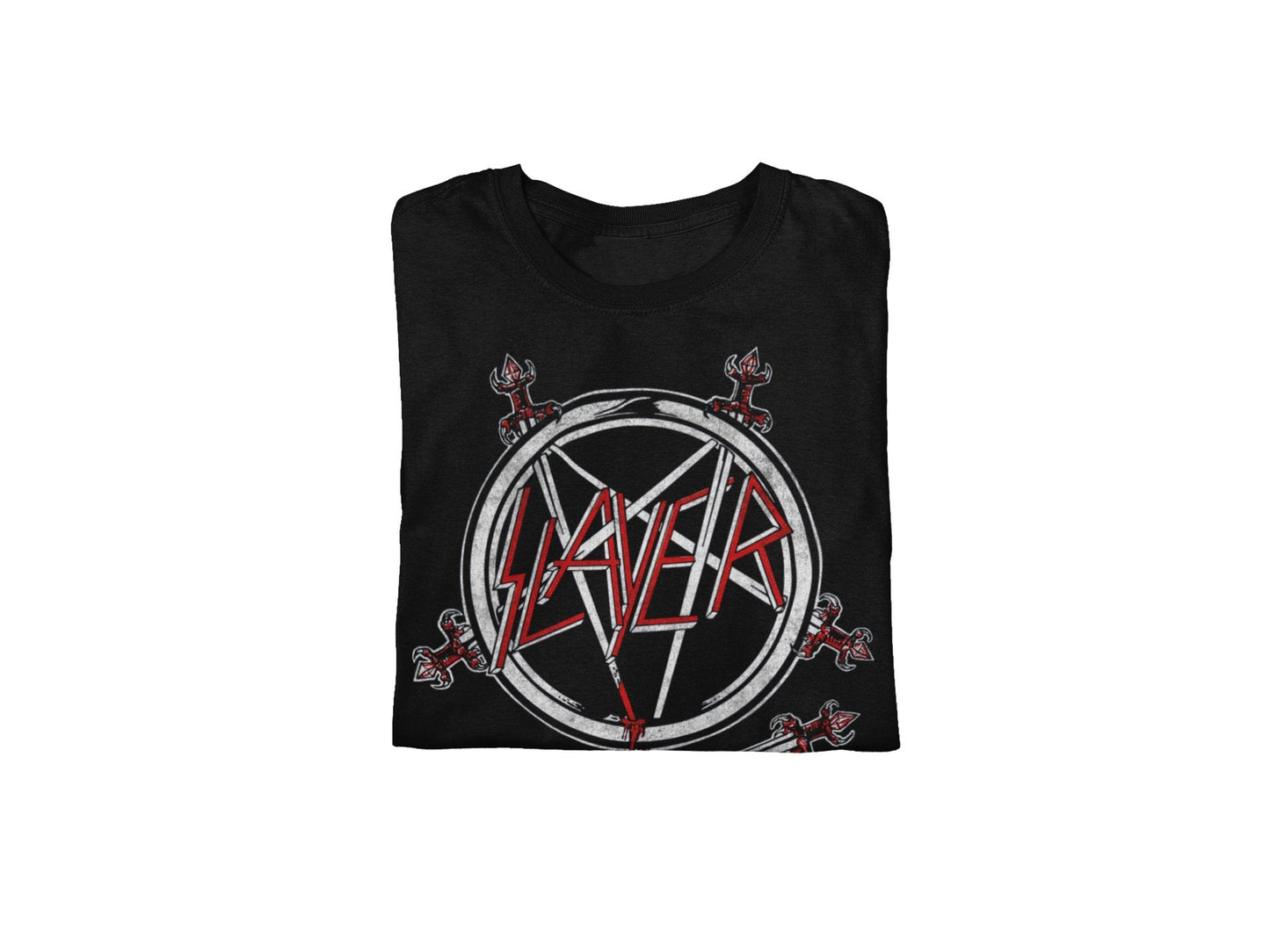 Slayer Slayer - Sword Logo Jumbo Print T-Shirt