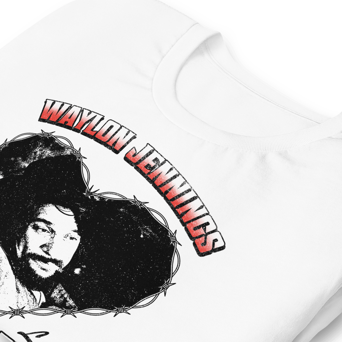 Waylon Jennings Waylon Jennings - Ladies Love Outlaws T-Shirt