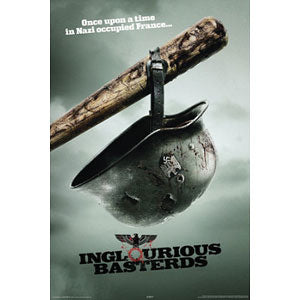 Inglourious Basterds Helmet Domestic Poster