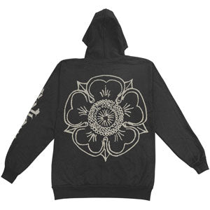 Gallows Logo Zippered Hooded Sweatshirt