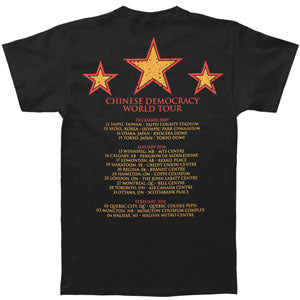 Guns N Roses Wheat Skull 2009/2010 Tour T-shirt
