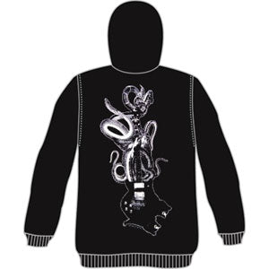 Every Time I Die Animal Guitar Zippered Hooded Sweatshirt
