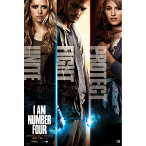 I Am Number Four Characters Domestic Poster