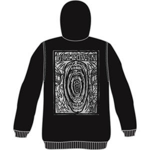 Buzzoven Screams Zippered Hooded Sweatshirt