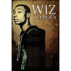 Wiz Khalifa Artistic Portrait Domestic Poster