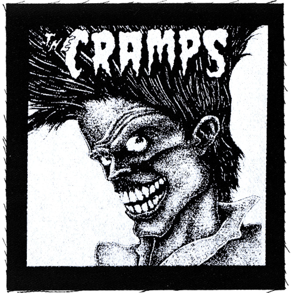 Cramps Bad Music For Bad People Cloth Patch