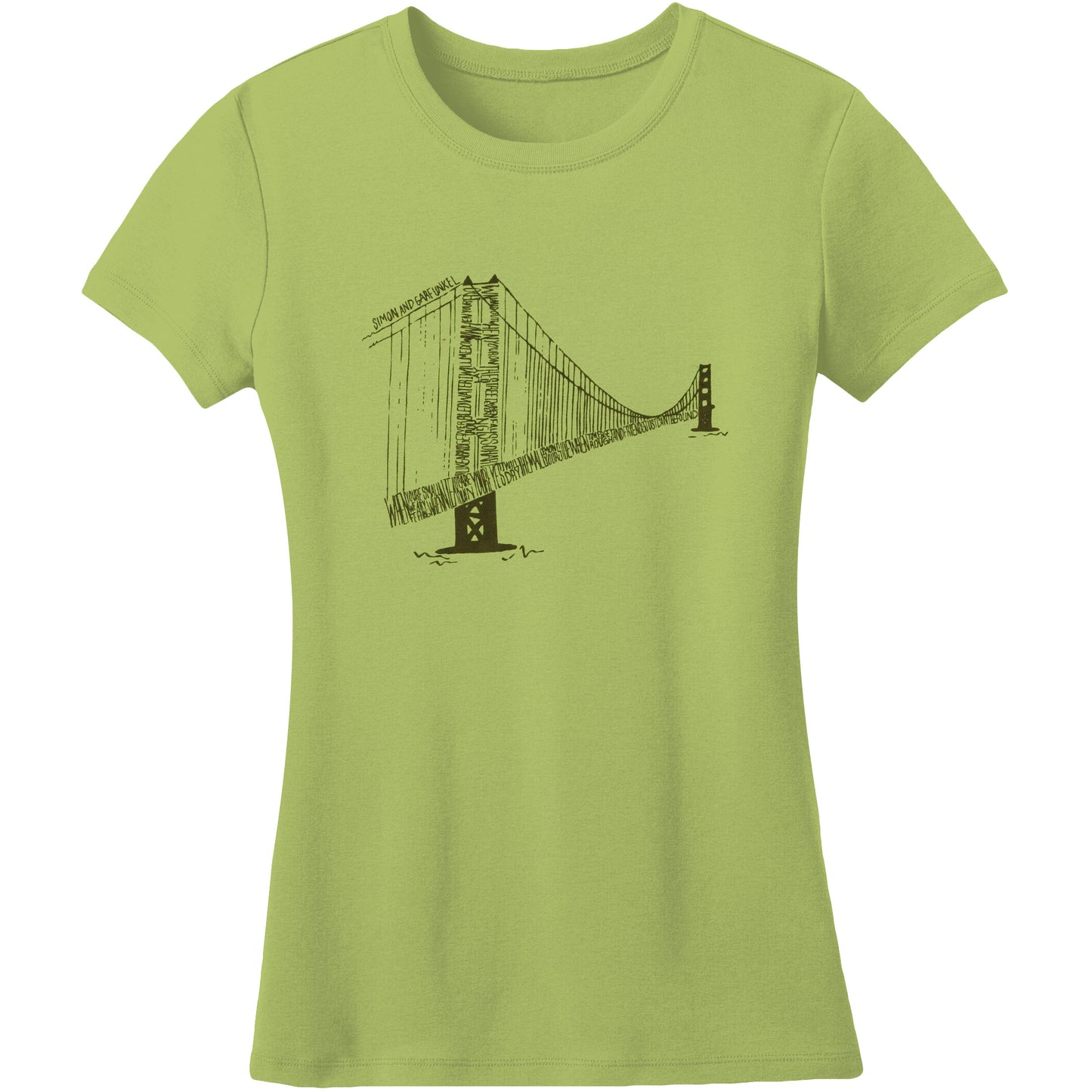 Bridge Over Troubled Water Soft Junior Top