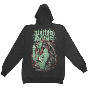Within The Ruins Harlot Zippered Hooded Sweatshirt