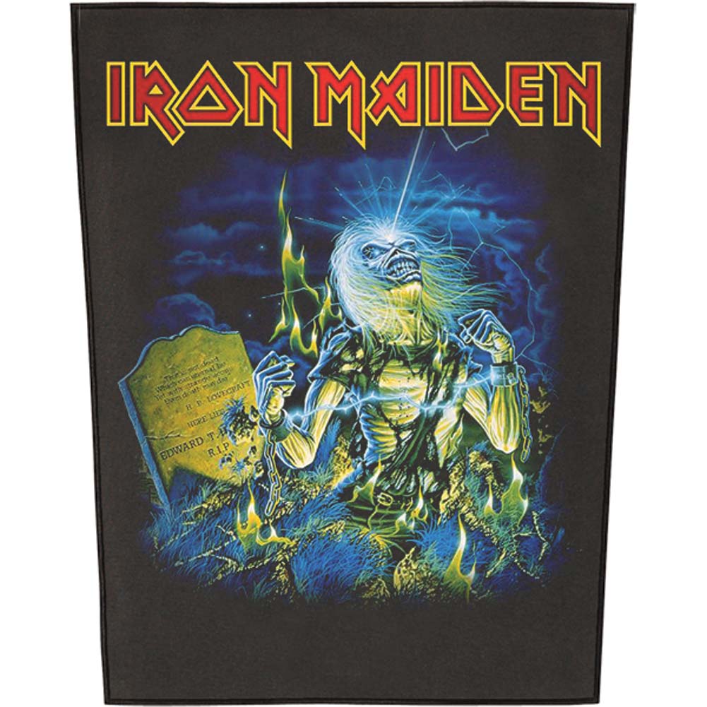 Iron Maiden Live After Death Back Patch
