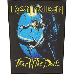 Iron Maiden Fear Of The Dark Back Patch