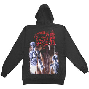 Death Human Zippered Hooded Sweatshirt