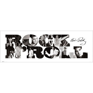 Rock N' Roll Slim Print Poster