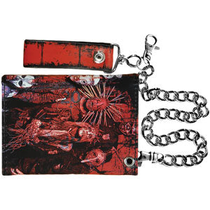 Scratched Group Tri-Fold Wallet