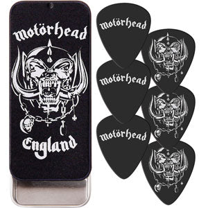 England Logo Pick Tin - Dunlop Collector's Guitar Pick