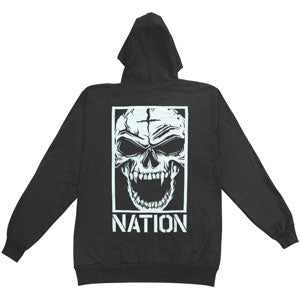 Dr. Acula Obey Zippered Hooded Sweatshirt