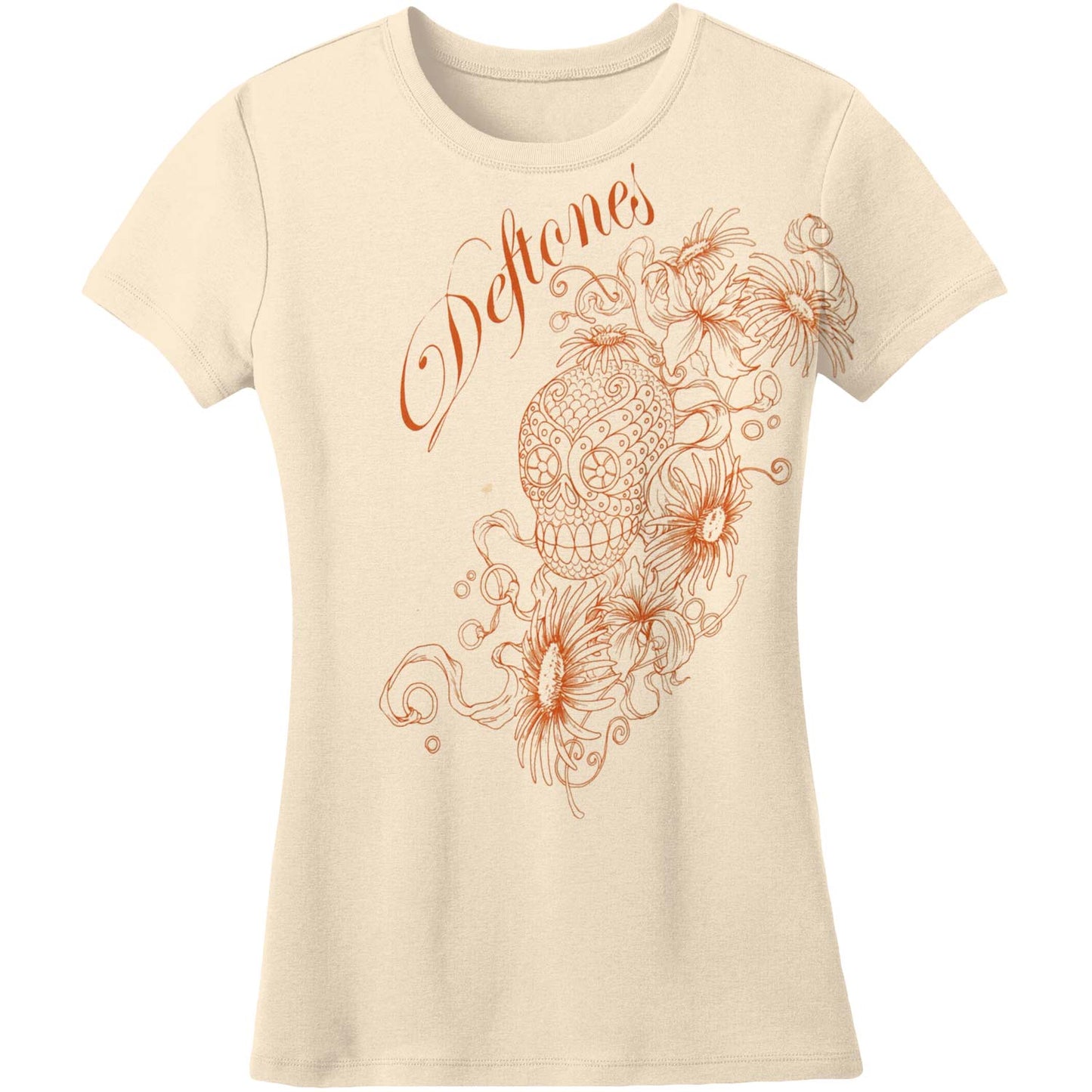 Deftones India Skull Junior Top