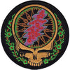 Steal Your Face w/ Vines Round Embroidered Patch