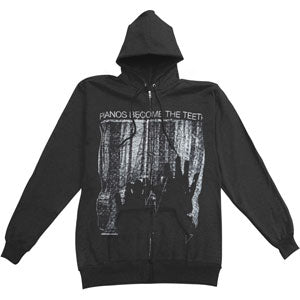 Pianos Become The Teeth Hands Zippered Hooded Sweatshirt