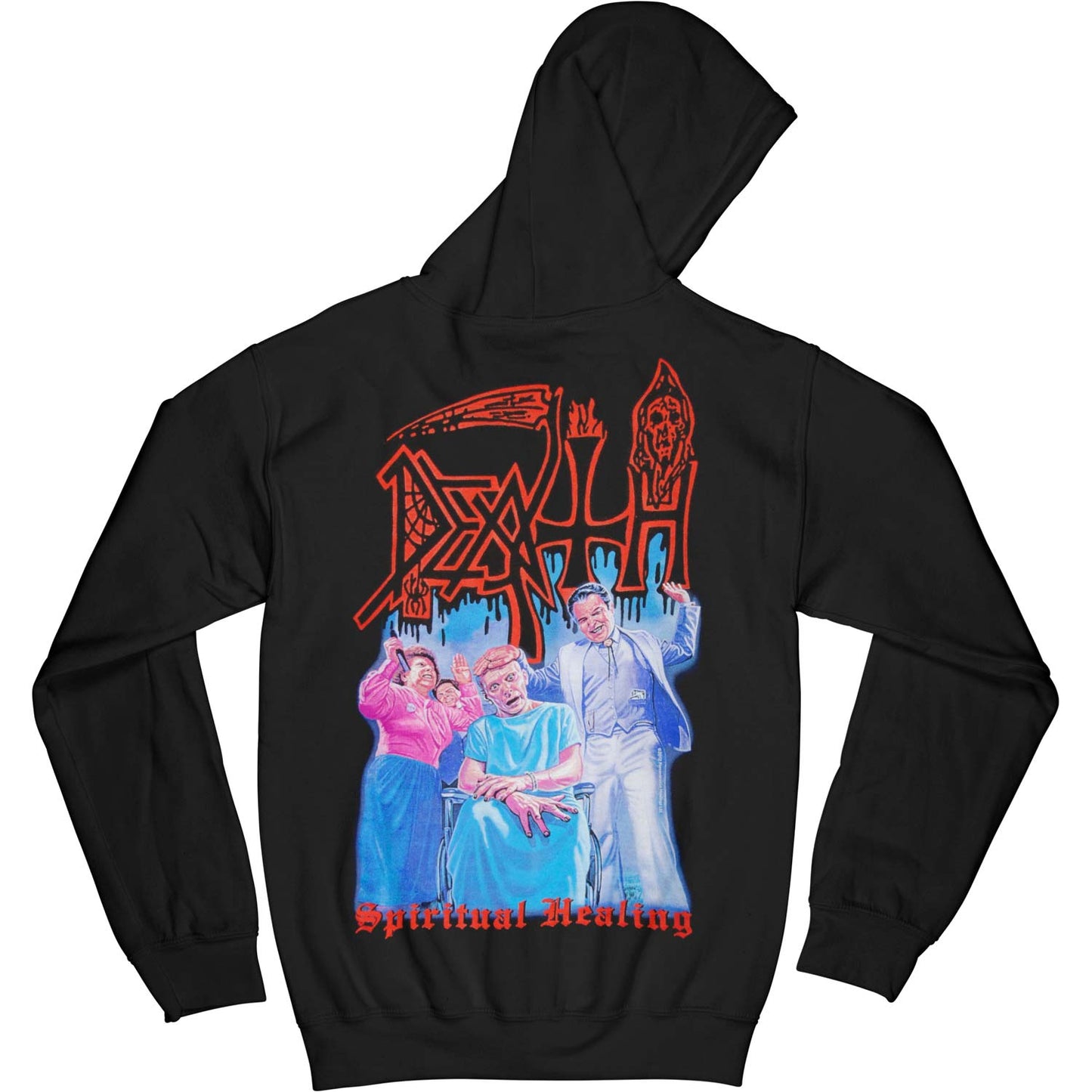 Spiritual Healing Zippered Hooded Sweatshirt