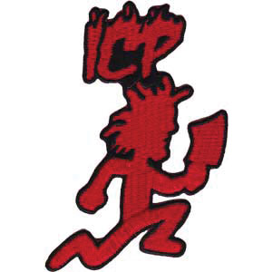 Running Man & Logo Embroidered Patch