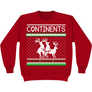 Continents Reindeer Sweatshirt
