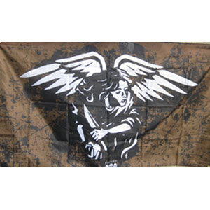 Angel Brown Poster Flag